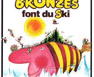 Affiche du film Les Bronzés font du ski de Patrice Leconte