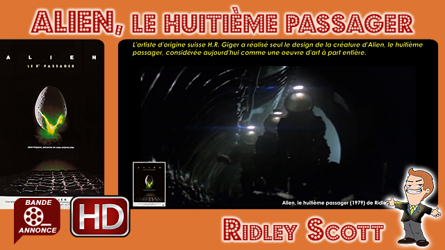 Alien, le huitième passager de Ridley Scott (1979)