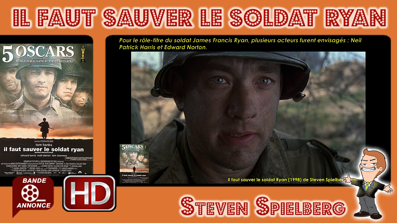 Il faut sauver le soldat Ryan de Steven Spielberg (1998)