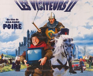 Affiche du film Les Couloirs du temps : Les visiteurs II de Jean-Marie Poiré